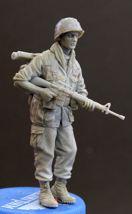 Sculpture: Private, 25 infantry div. Vietnam`68, photo #2