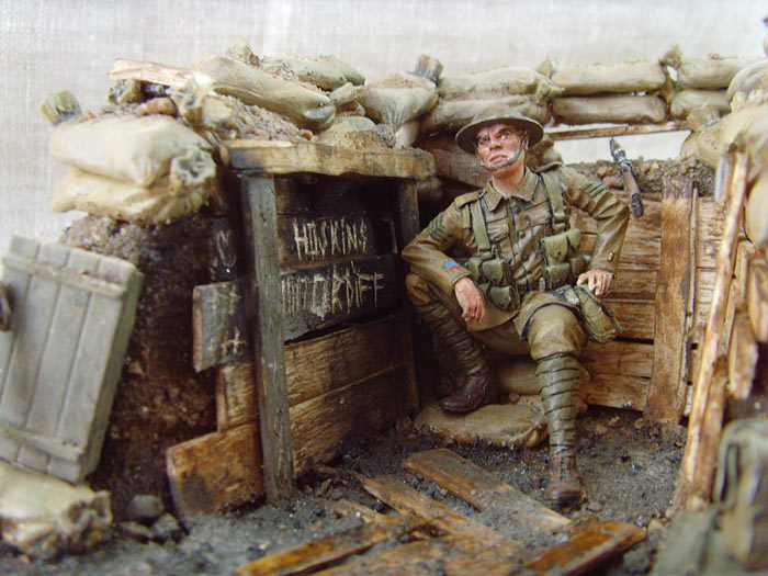 Dioramas and Vignettes: In trenches of Great War, photo #1