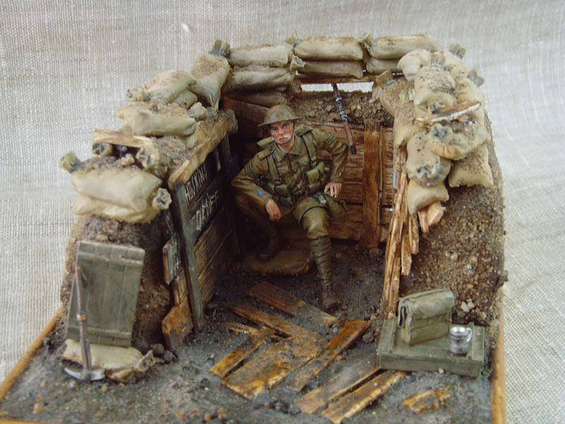 Dioramas and Vignettes: In trenches of Great War, photo #4