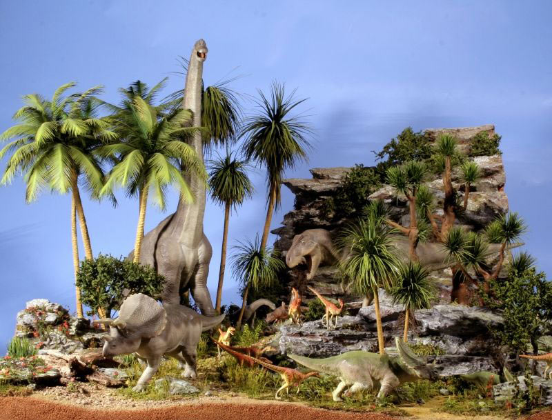 Dioramas and Vignettes:  Bank Holiday. Late Cretaceous., photo #1
