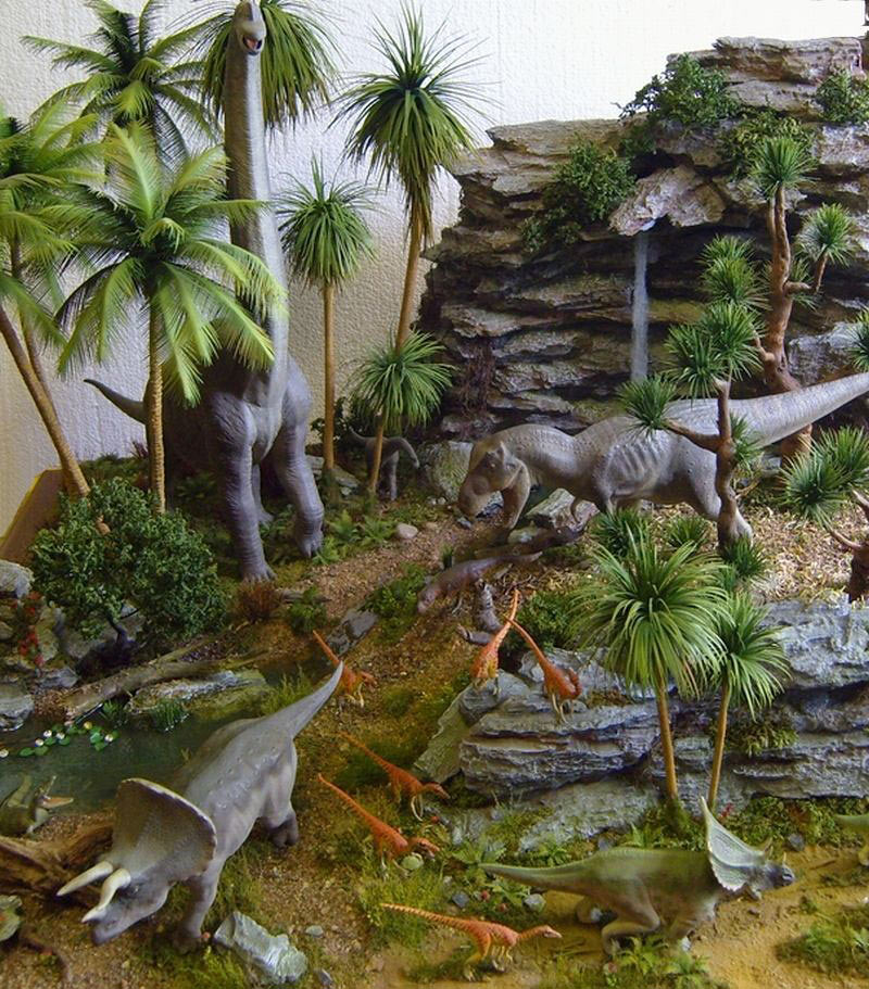 Dioramas and Vignettes:  Bank Holiday. Late Cretaceous., photo #14