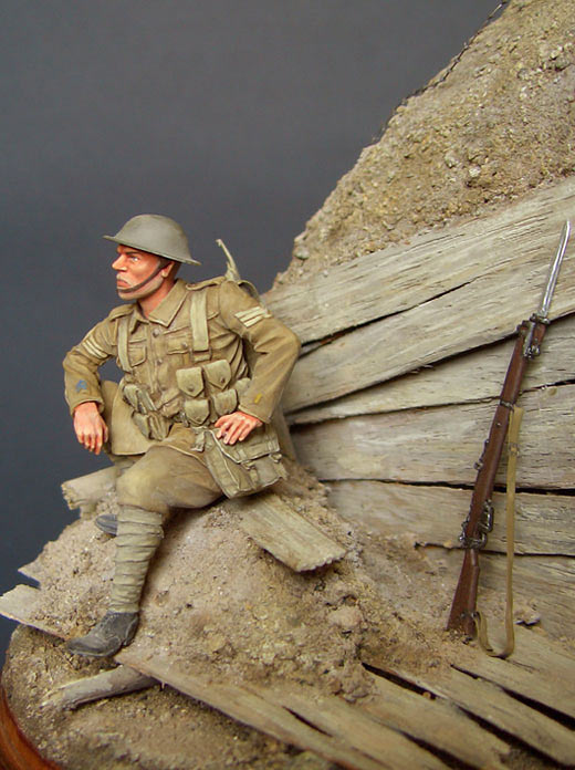 Dioramas and Vignettes: British soldier, 1916, photo #1