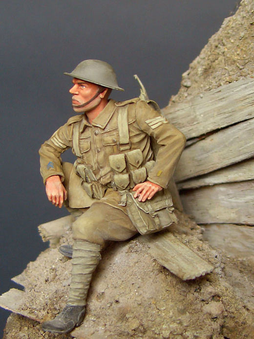 Dioramas and Vignettes: British soldier, 1916, photo #2