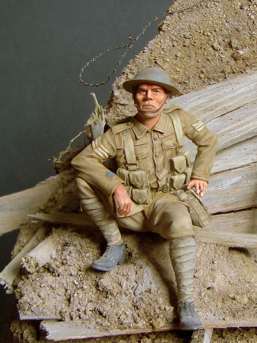 Dioramas and Vignettes: British soldier, 1916, photo #6