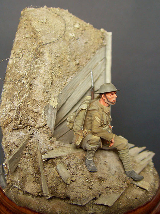 Dioramas and Vignettes: British soldier, 1916, photo #9