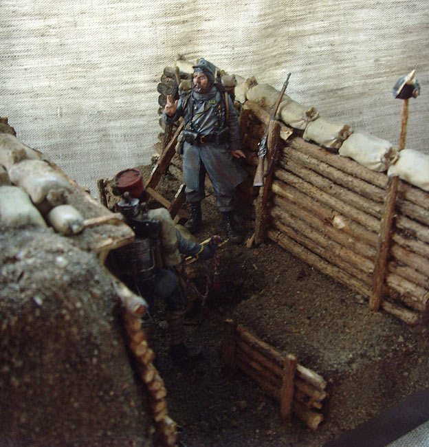 Dioramas and Vignettes: In the trenches of Great War. 1915, photo #3