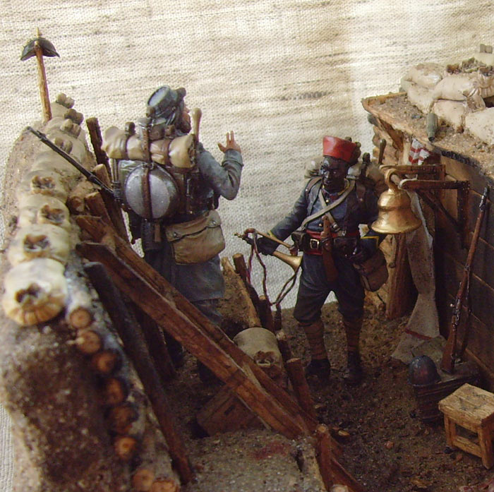 Dioramas and Vignettes: In the trenches of Great War. 1915, photo #6