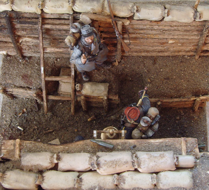 Dioramas and Vignettes: In the trenches of Great War. 1915, photo #7