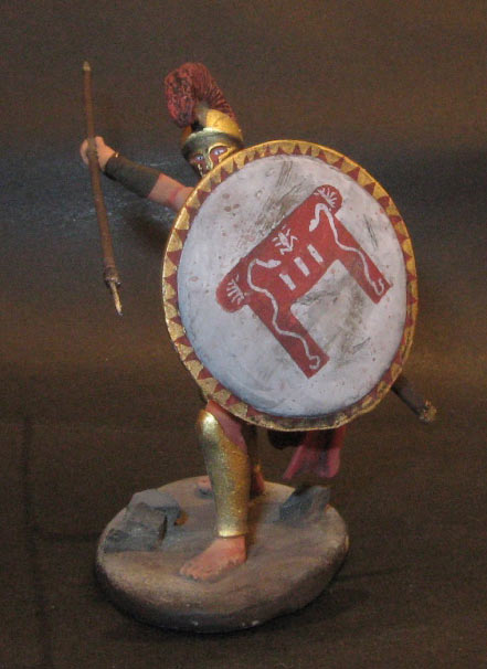 Figures: Greek hoplite, photo #1