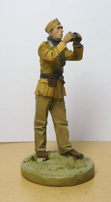Figures: German officer, DAK, photo #1
