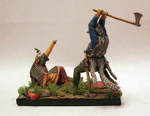Dioramas and Vignettes: Viking and Russian warrior, photo #3