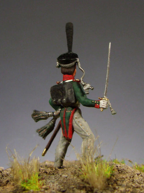 Фигурки: Обер-офицер Лейб-Гренадёрского полка, Россия, 1812г., фото #2