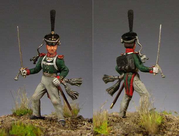 Figures: Ober-officer of Leib-Guards regt, Russia, 1812