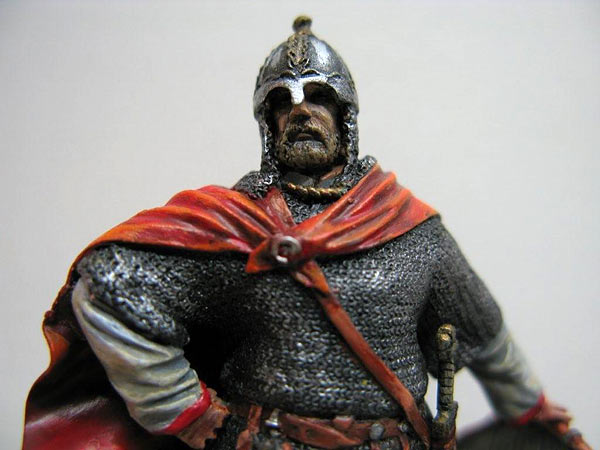 Figures: Russian warrior, X century, photo #4