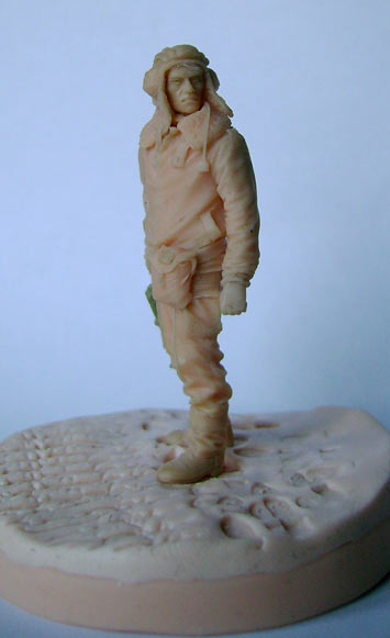 Sculpture: Lieutenant, Soviet army, photo #1