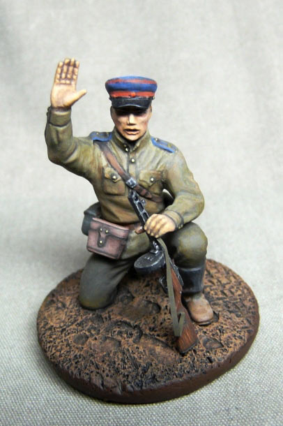 Figures: Sublieutenant, NKVD troops, photo #1