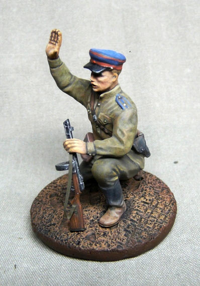 Figures: Sublieutenant, NKVD troops, photo #2