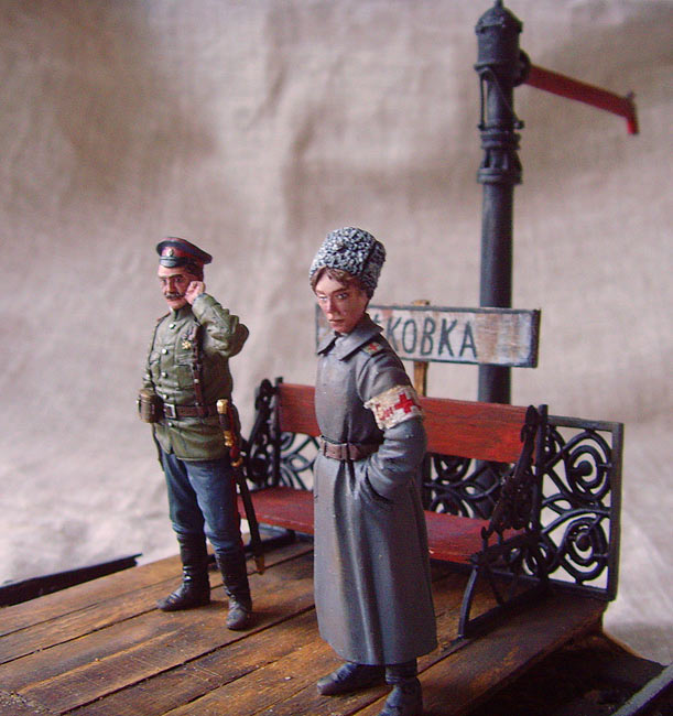 Dioramas and Vignettes: At the railroad station, photo #4