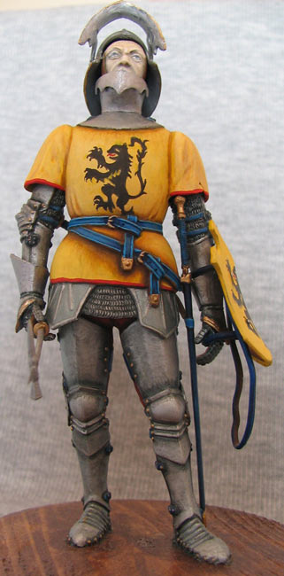 Figures: German knight, 15th century, photo #1