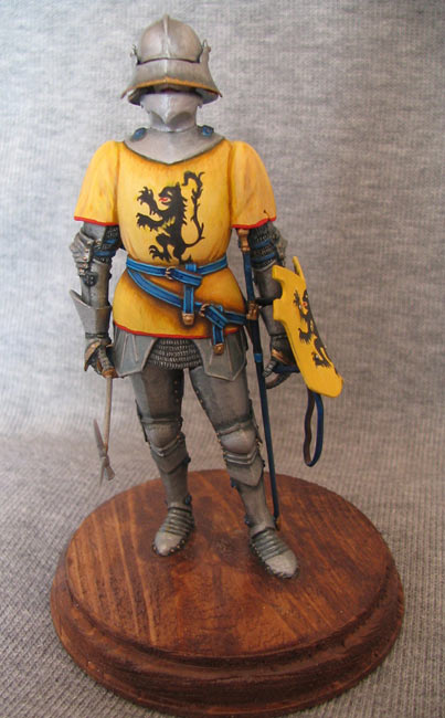Figures: German knight, 15th century, photo #3