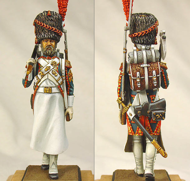 Figures: Pioneer, foot grenadiers of Emperor Guards