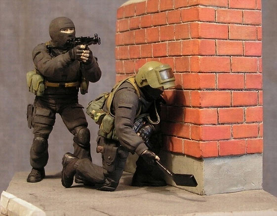 Dioramas and Vignettes: Russian special forces in action, photo #1