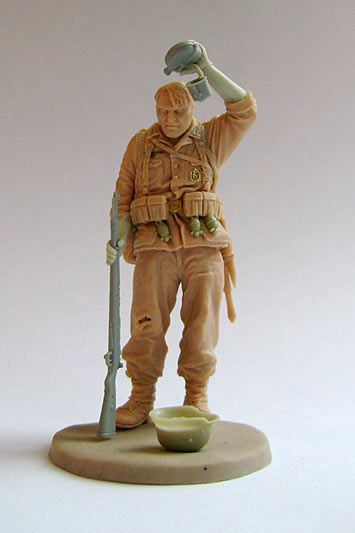 Sculpture: Tired German soldier, photo #1