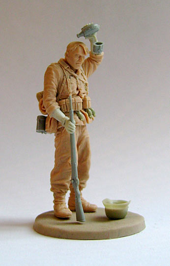 Sculpture: Tired German soldier, photo #2