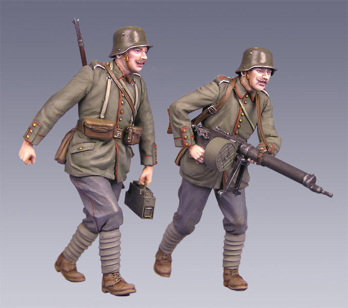 Figures: German infantry, WWI, photo #1