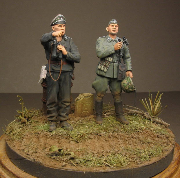 Dioramas and Vignettes: SS officers, operation Citadel, photo #3