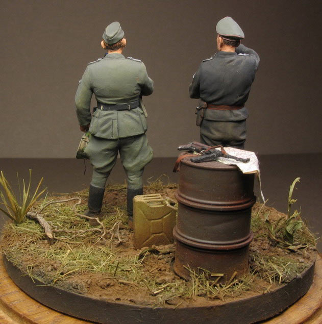 Dioramas and Vignettes: SS officers, operation Citadel, photo #5