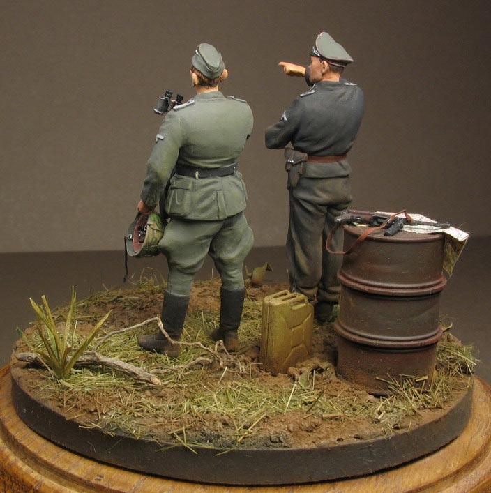 Dioramas and Vignettes: SS officers, operation Citadel, photo #6
