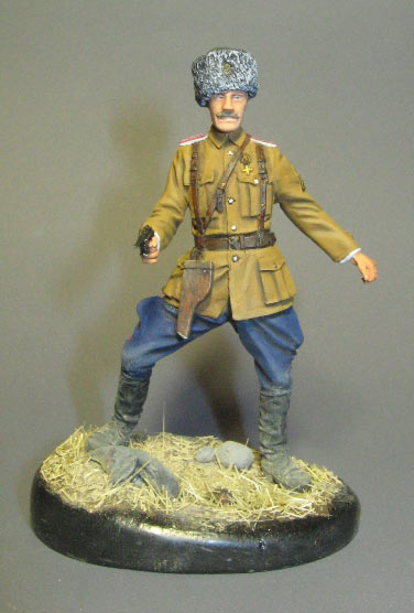 Figures: Far East army officer, Russian civil war, photo #2