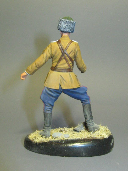 Figures: Far East army officer, Russian civil war, photo #7