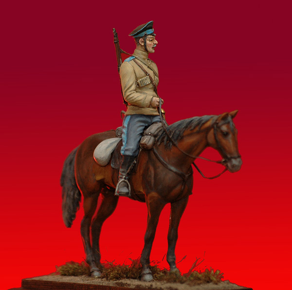 Figures: Cossack, 1st Orenburg Cossacks regt., 1919, photo #4