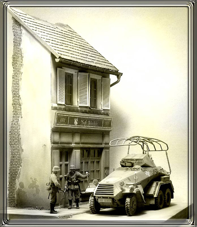 Диорамы и виньетки: Франция, 1940. Незваные гости., фото #2