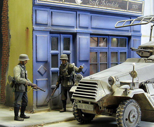 Dioramas and Vignettes: France, 1940. Uninvited guests.