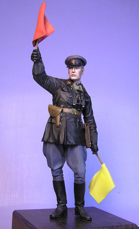 Figures: Junior lieutenant, Red Army armored troops, 1941, photo #3