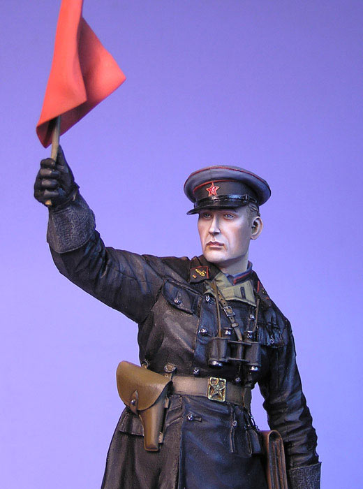 Figures: Junior lieutenant, Red Army armored troops, 1941, photo #5