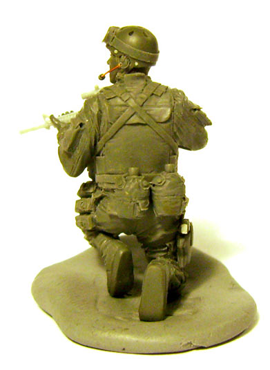 Sculpture: Delta Force trooper, Somalia, 1993, photo #7