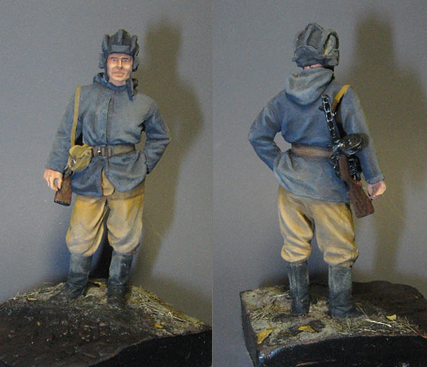 Figures: Soviet tank crewman