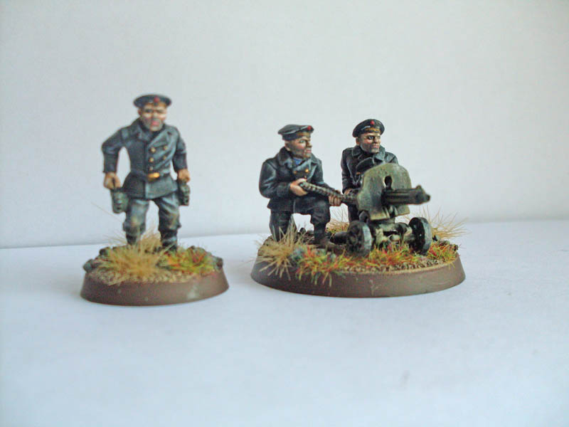 Miscellaneous: German artillerymen and Soviet marines, photo #7