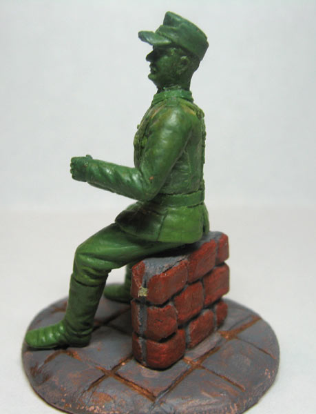 Sculpture: Wehrmacht unteroffizier, photo #2