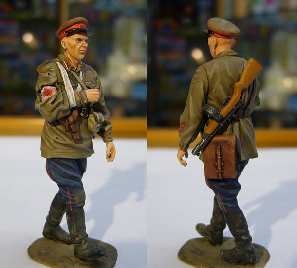 Figures: Red Army officer