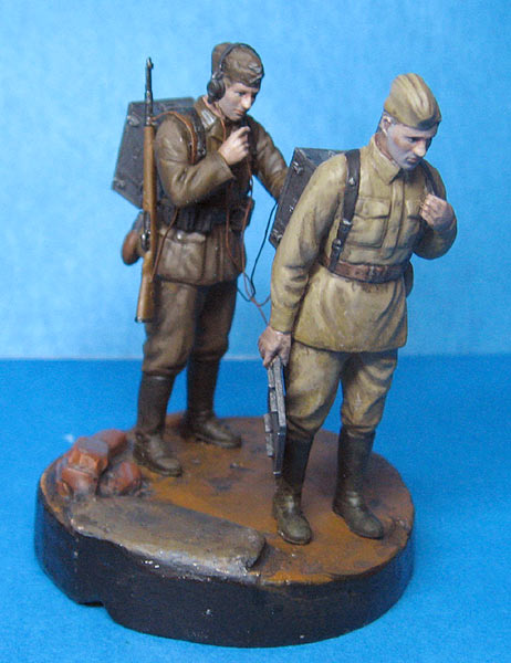 Figures: German signal troops, photo #1