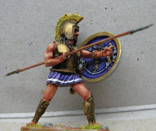 Figures: Greek hoplites, photo #1