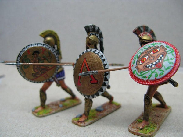 Figures: Greek hoplites, photo #11