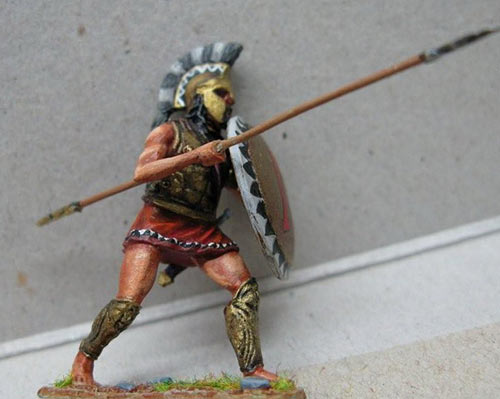 Figures: Greek hoplites, photo #4