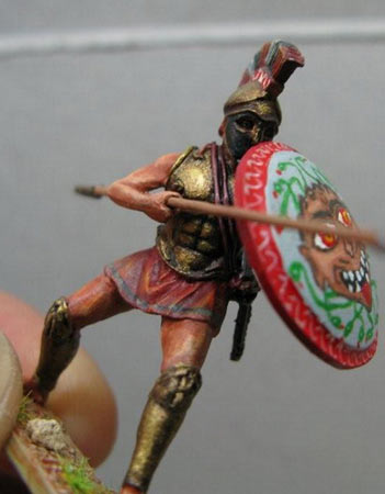 Figures: Greek hoplites, photo #8