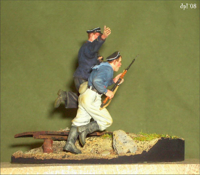 Dioramas and Vignettes: Defense of the Hanko navy base, 1941, photo #8